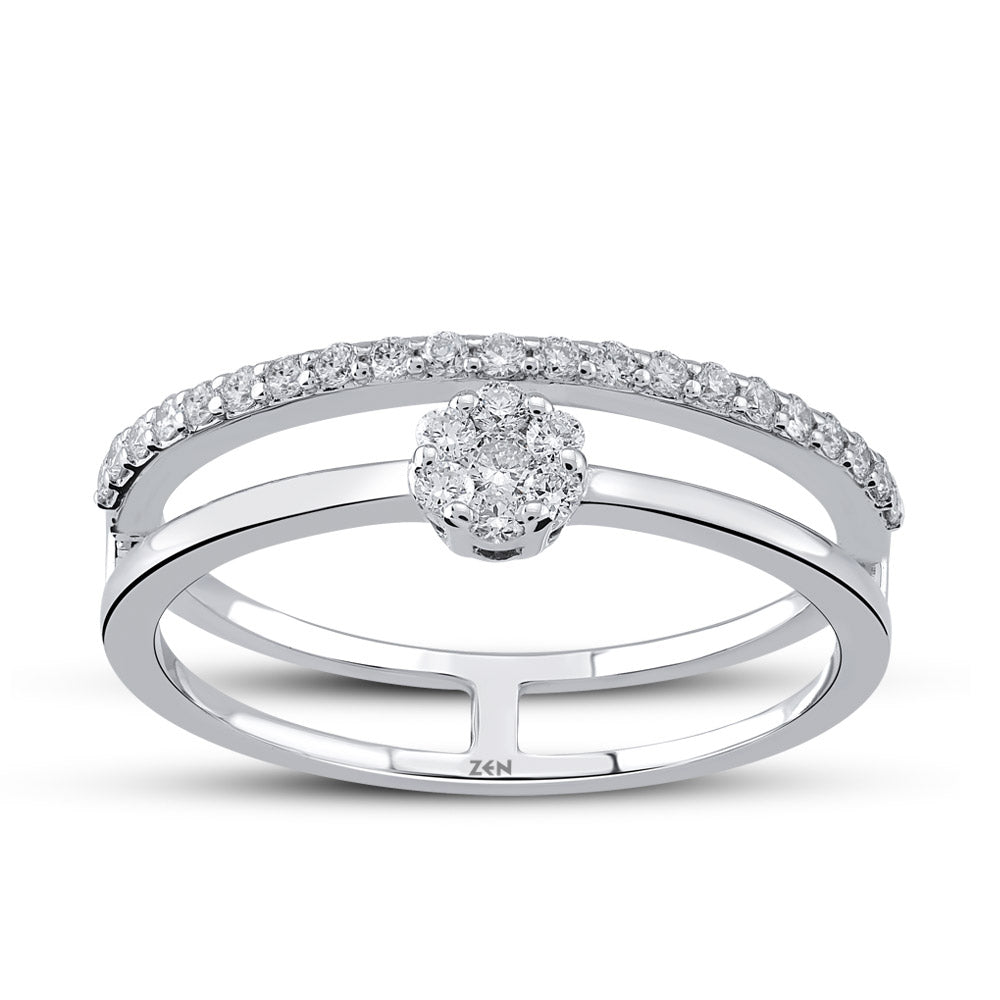 Duet Diamond Ring