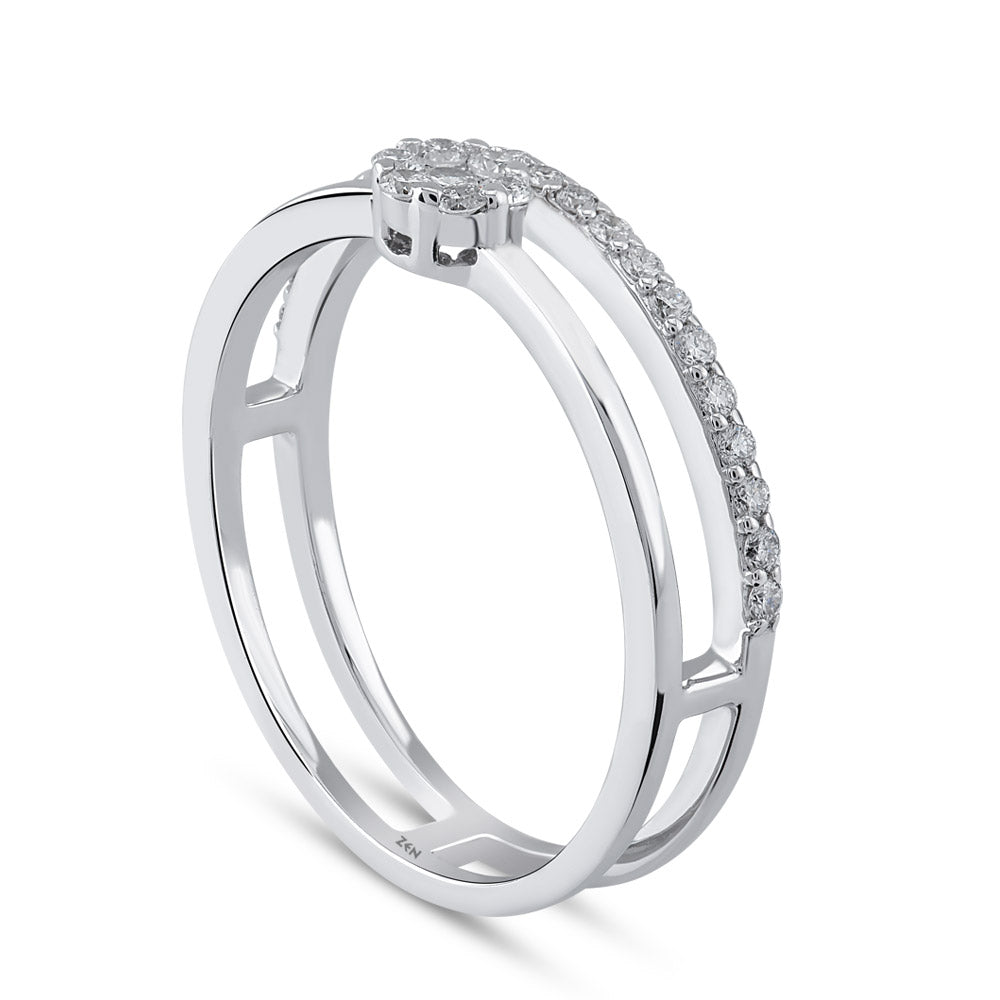 Duet Diamond Ring