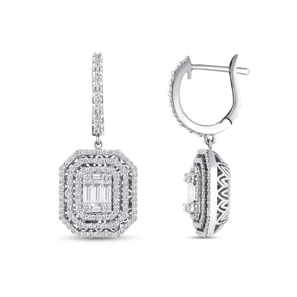 Design Diamond Earrings