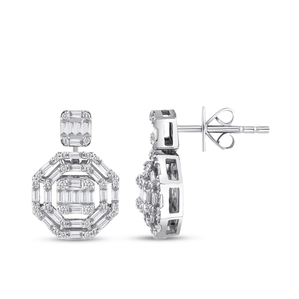 Design Diamond Earrings