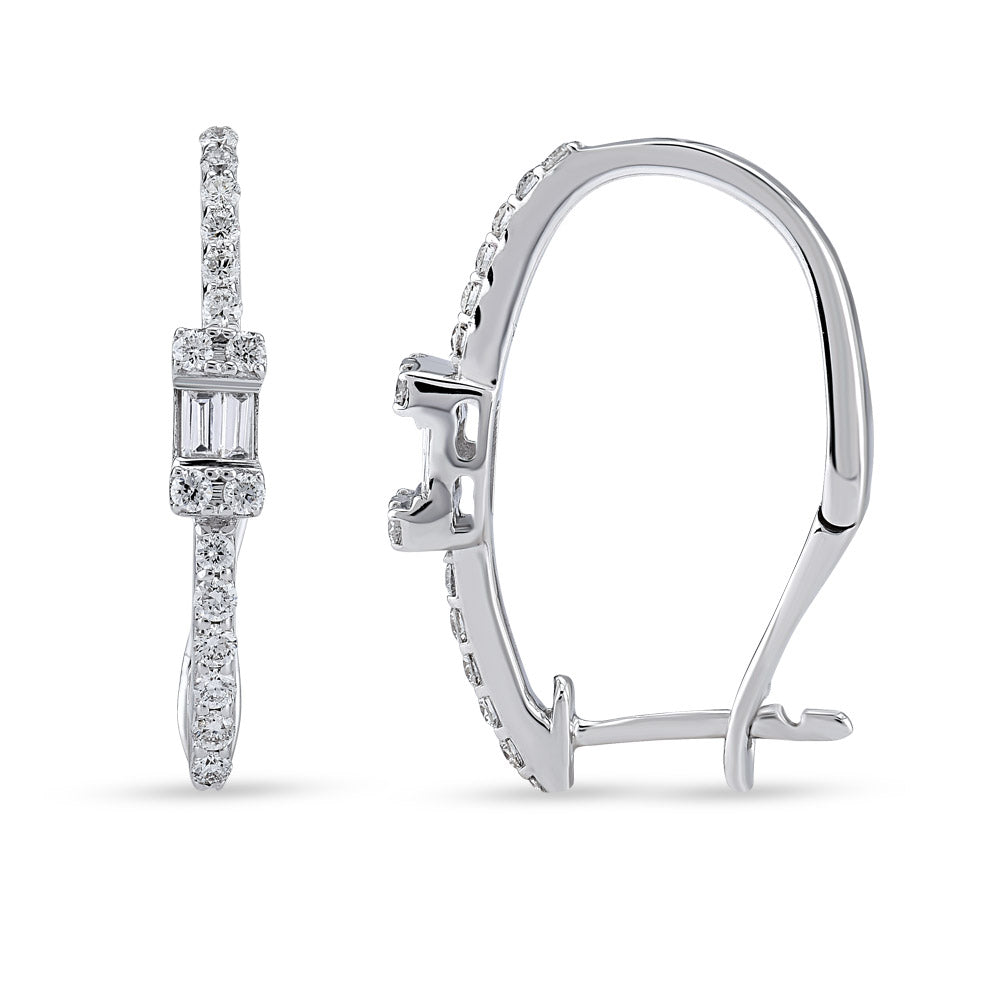 Baguette Diamond Earrings