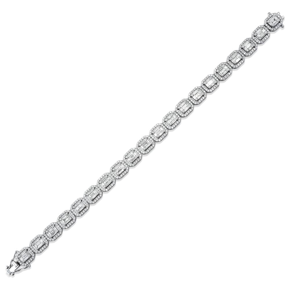 Baguette Diamond Bracelet