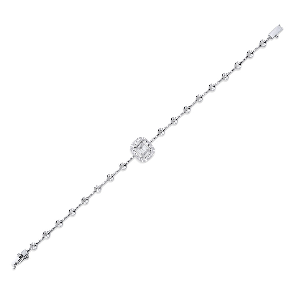 Baguette Diamond Bracelet