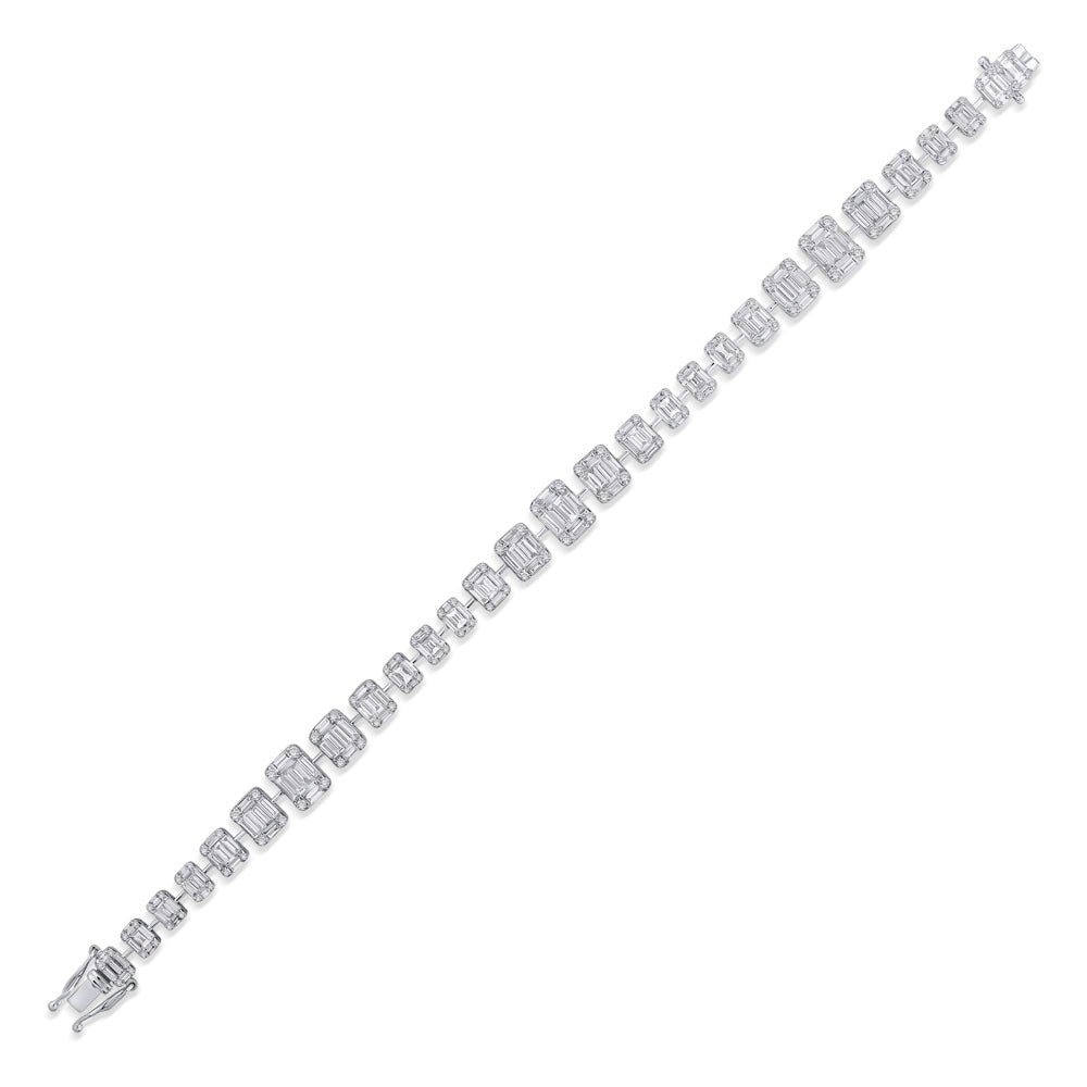 Baguette Diamond Bracelet