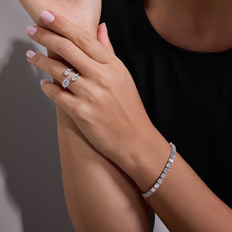 Baguette Diamond Bracelet