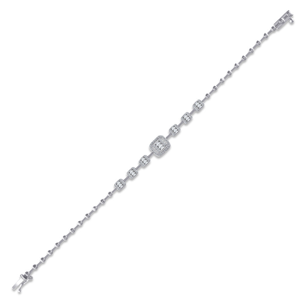 Baguette Diamond Bracelet