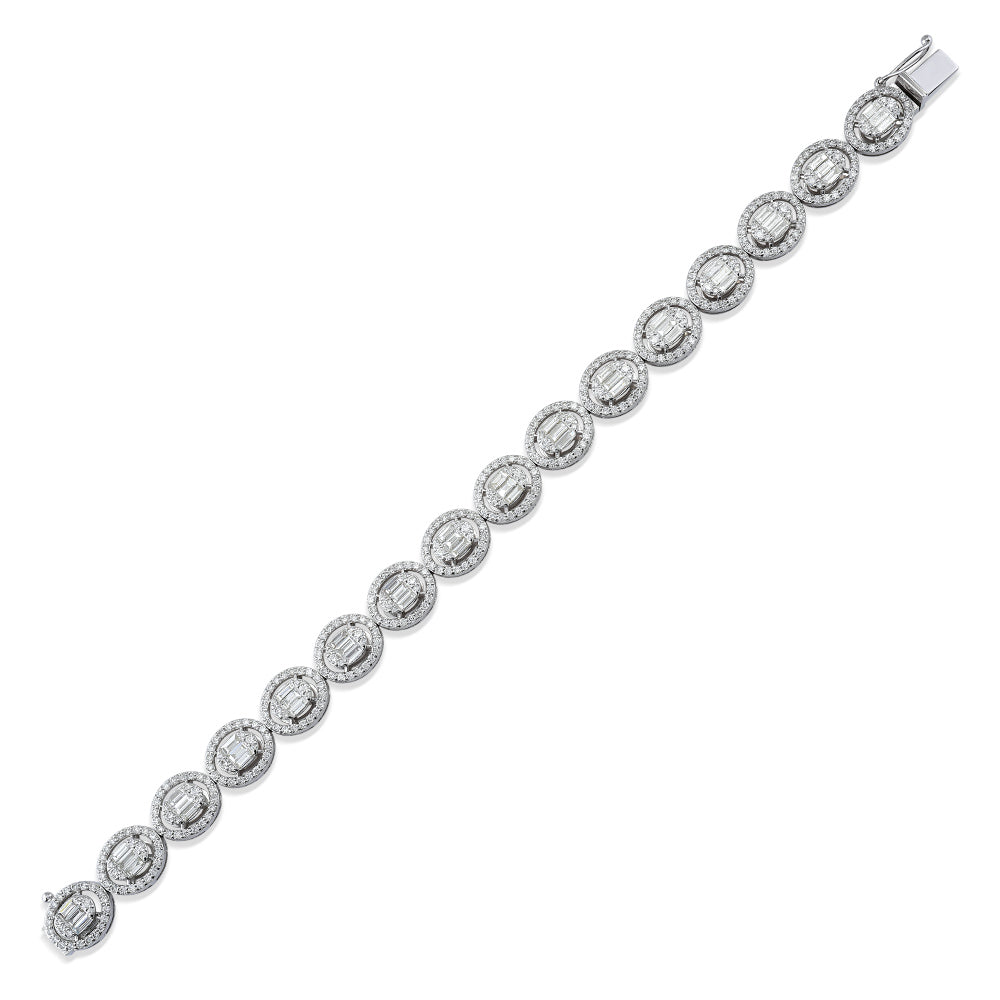 Baguette Diamond Bracelet