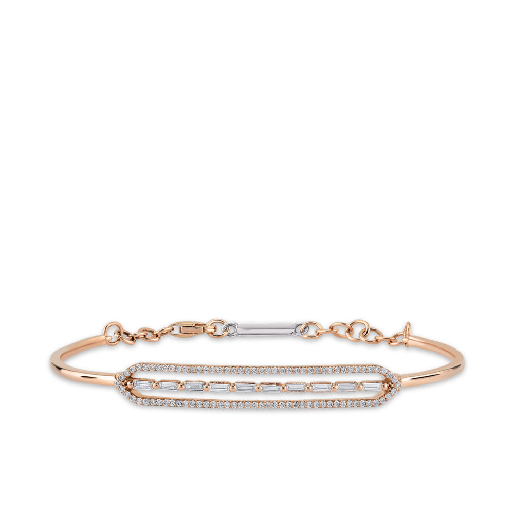 Baguette Diamond Bracelet