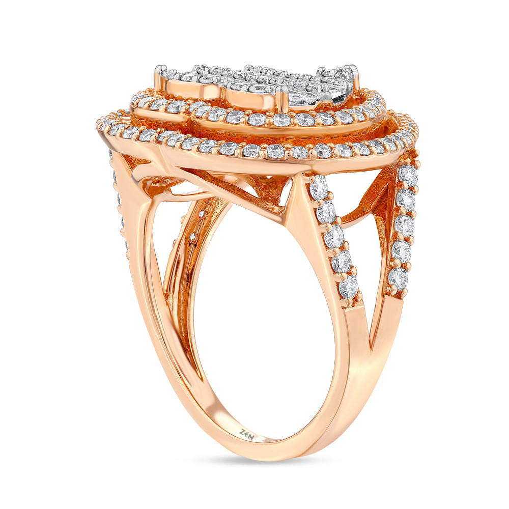 Heart Diamond Ring