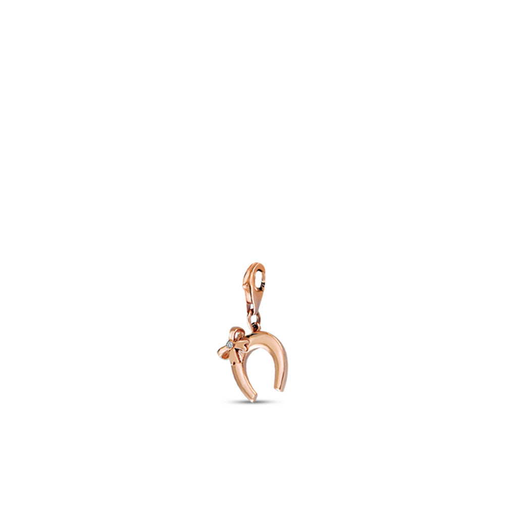 Charme Diamond Horseshoe Bracelet Pendant