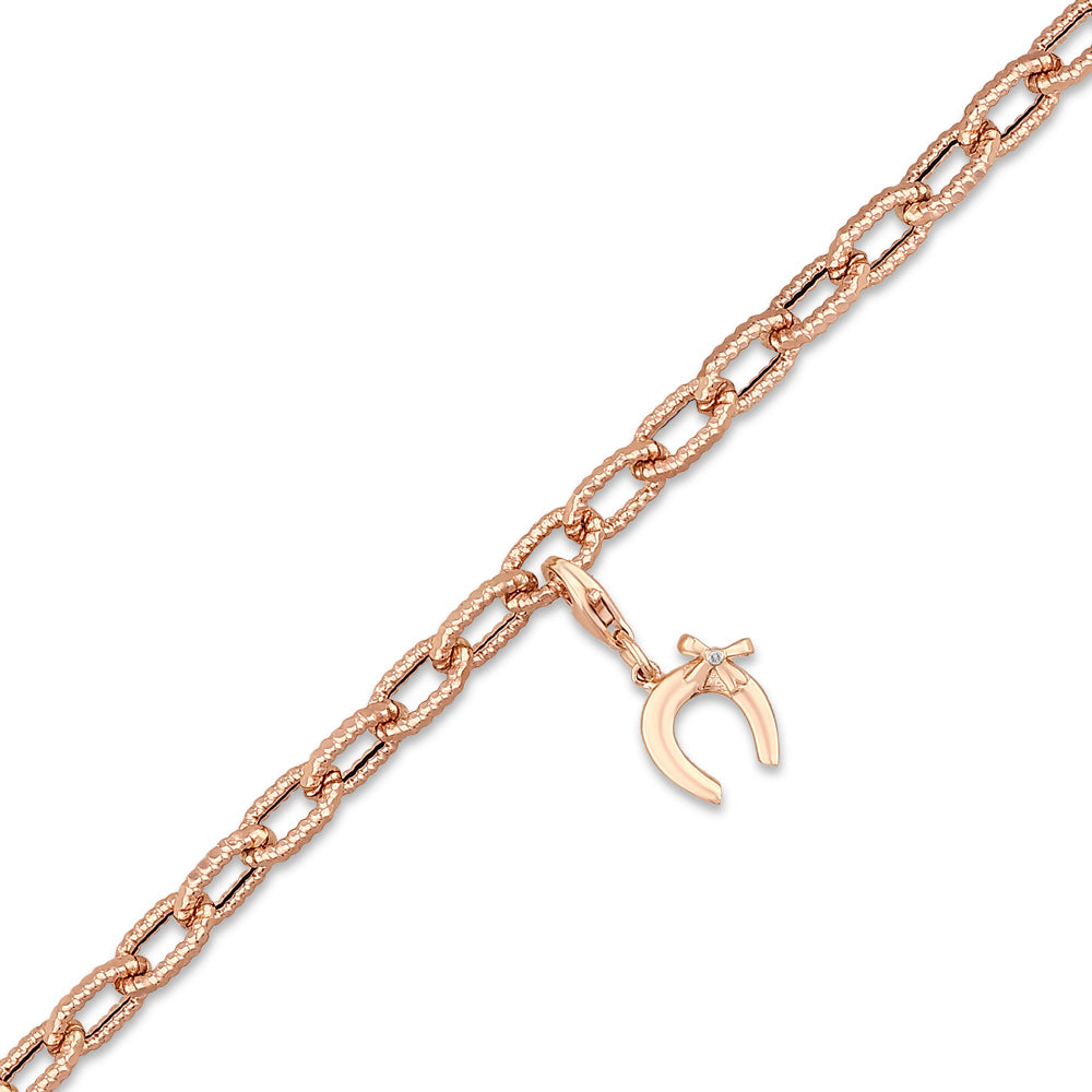 Charme Diamond Horseshoe Bracelet