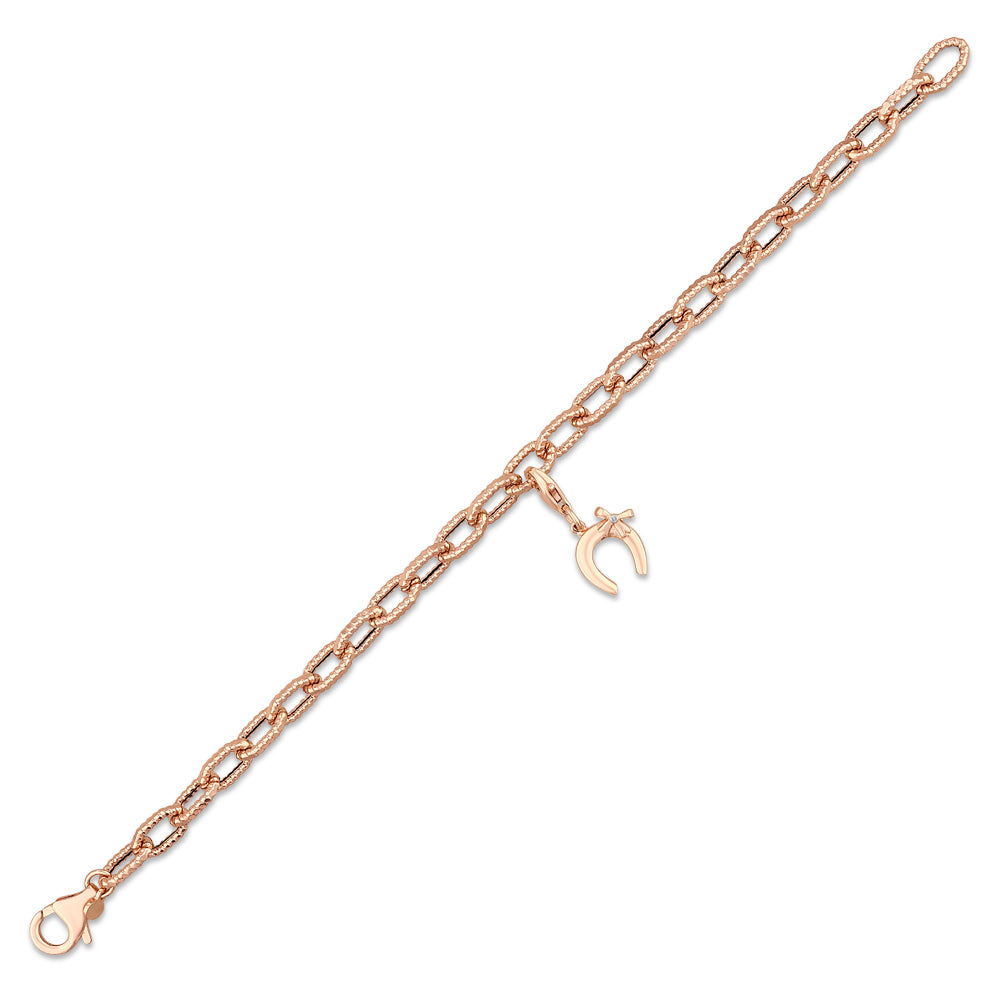 Charme Diamond Horseshoe Bracelet