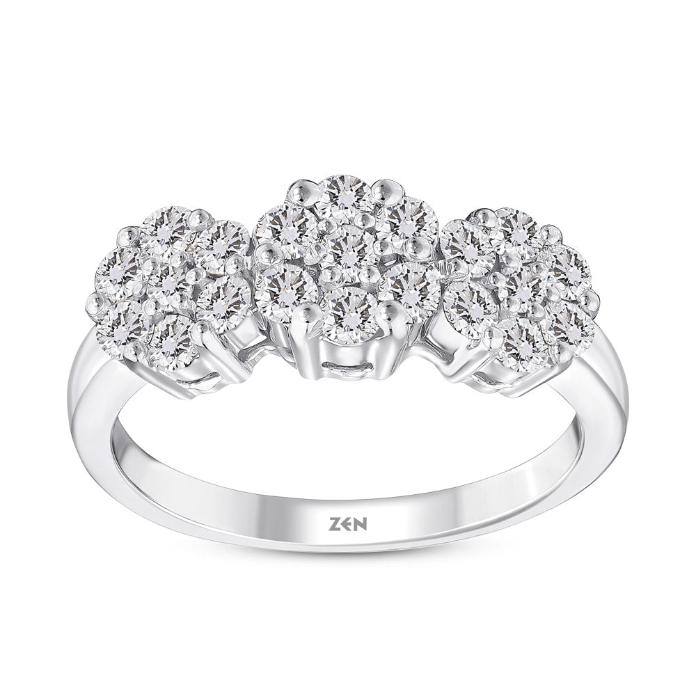 Halo Diamond Ring