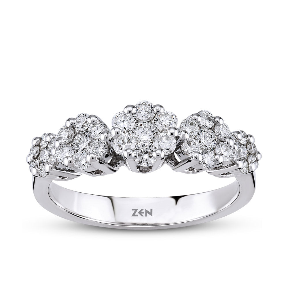 Halo Diamond Ring