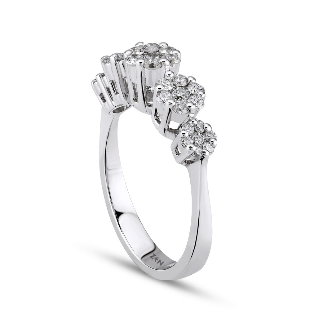 Halo Diamond Ring