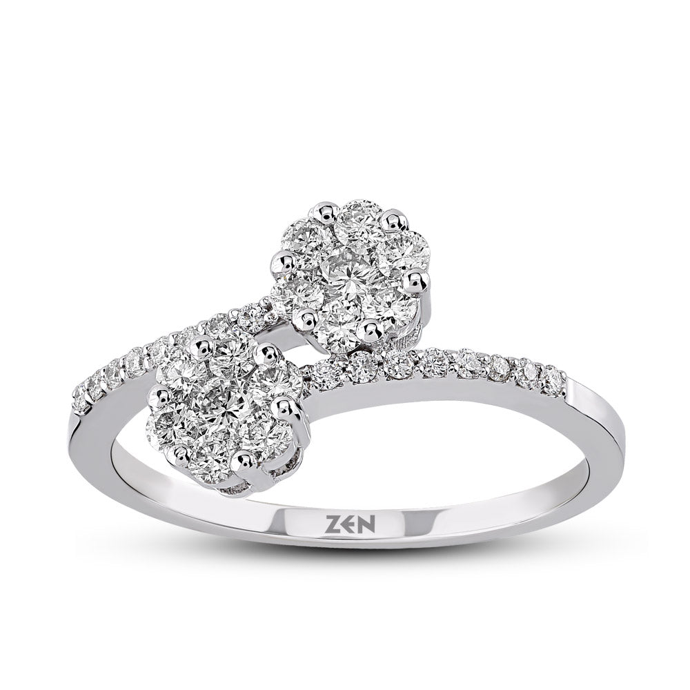 Halo Diamond Ring