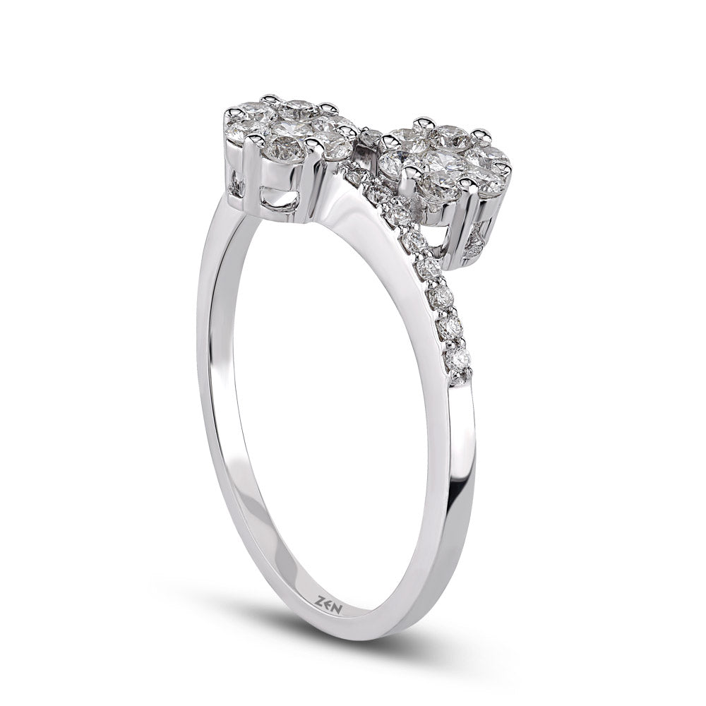 Halo Diamond Ring