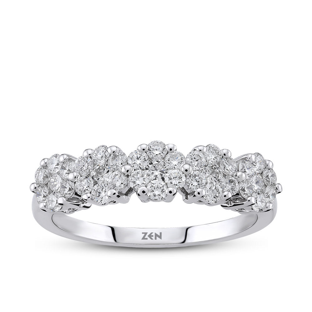 Halo Diamond Ring