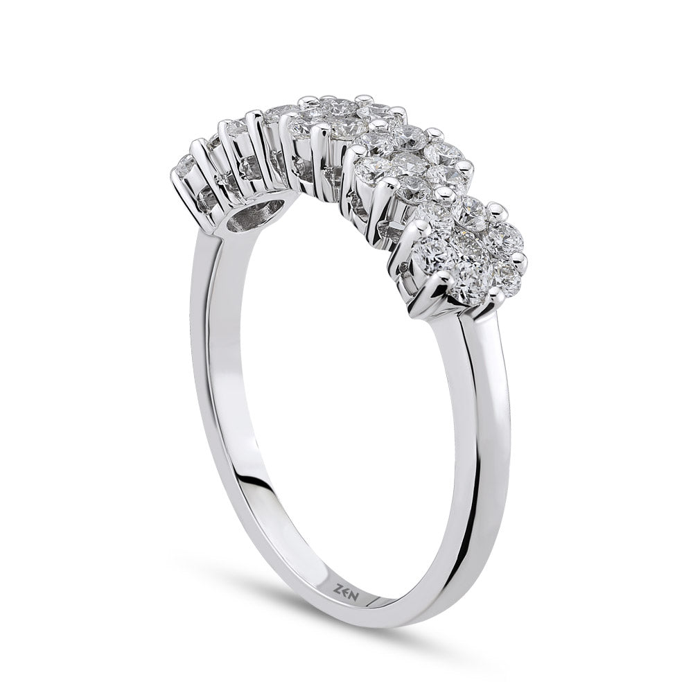 Halo Diamond Ring