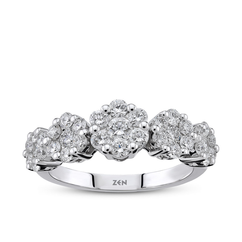 Halo Diamond Ring