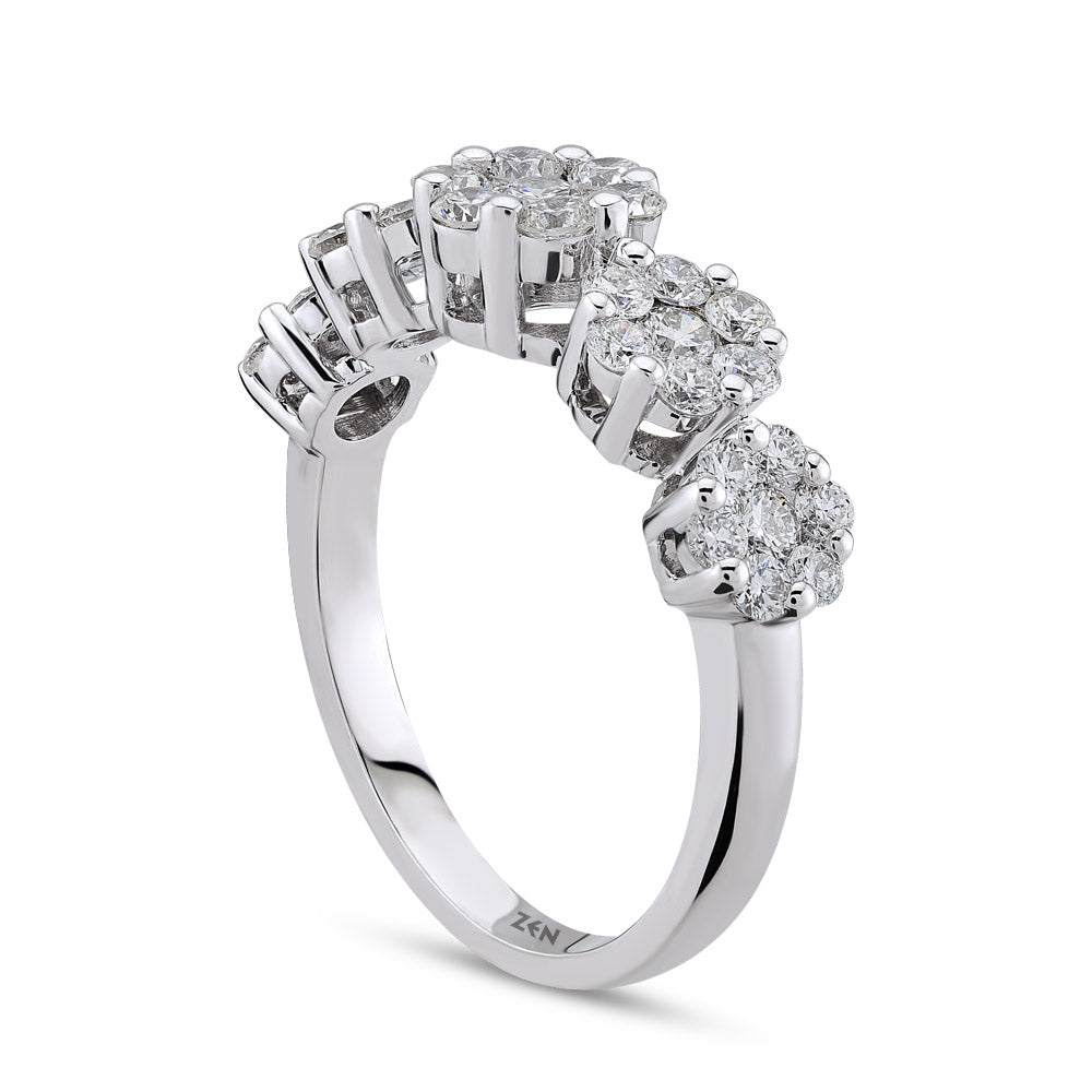 Halo Diamond Ring