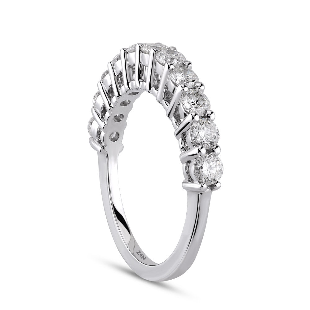 Half Eternity Diamond Ring