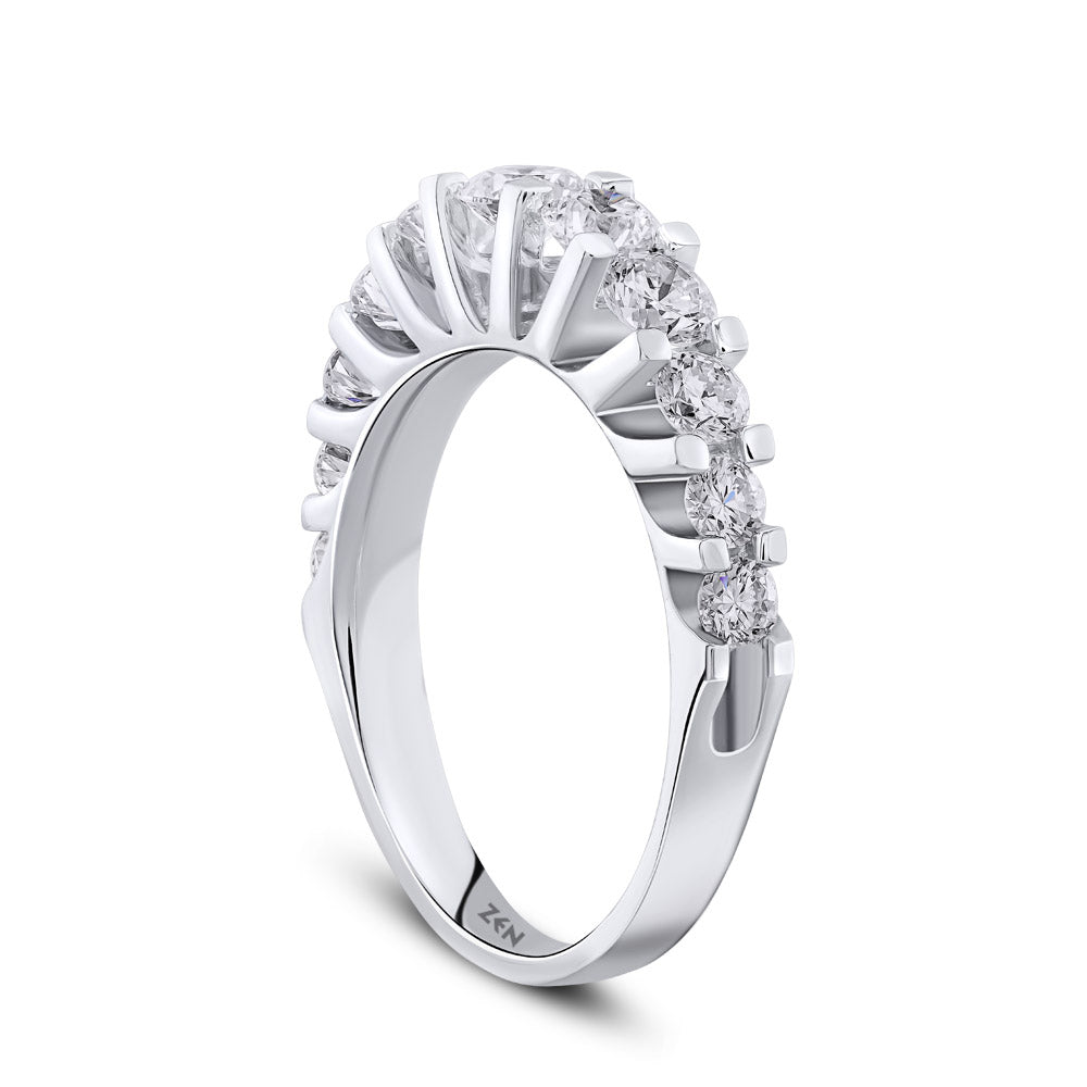 Half Eternity Diamond Ring