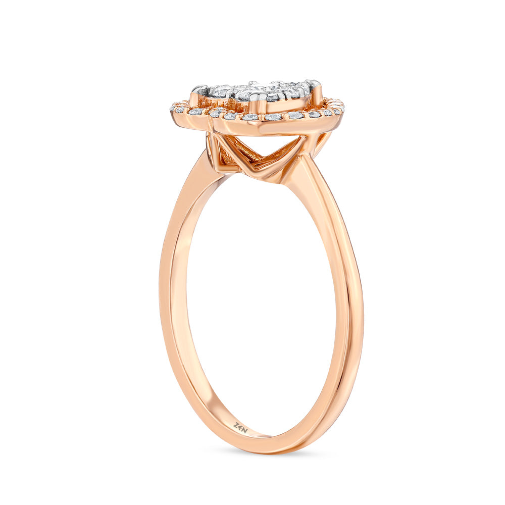 Heart Diamond Ring