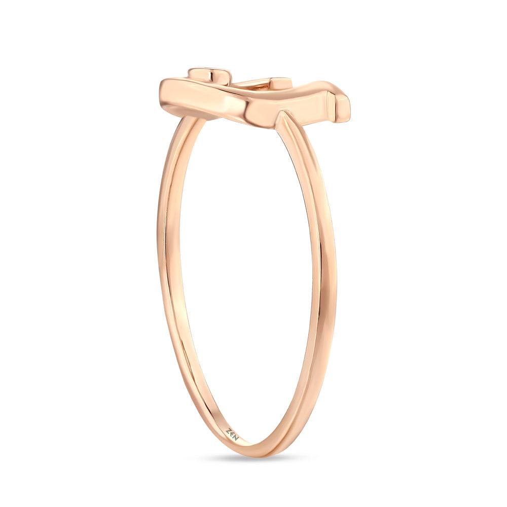 Horseshoe Diamond Ring