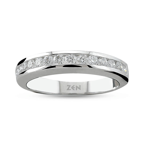 Half Eternity Diamond Ring