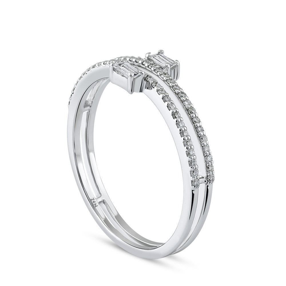 Duet Diamond Ring