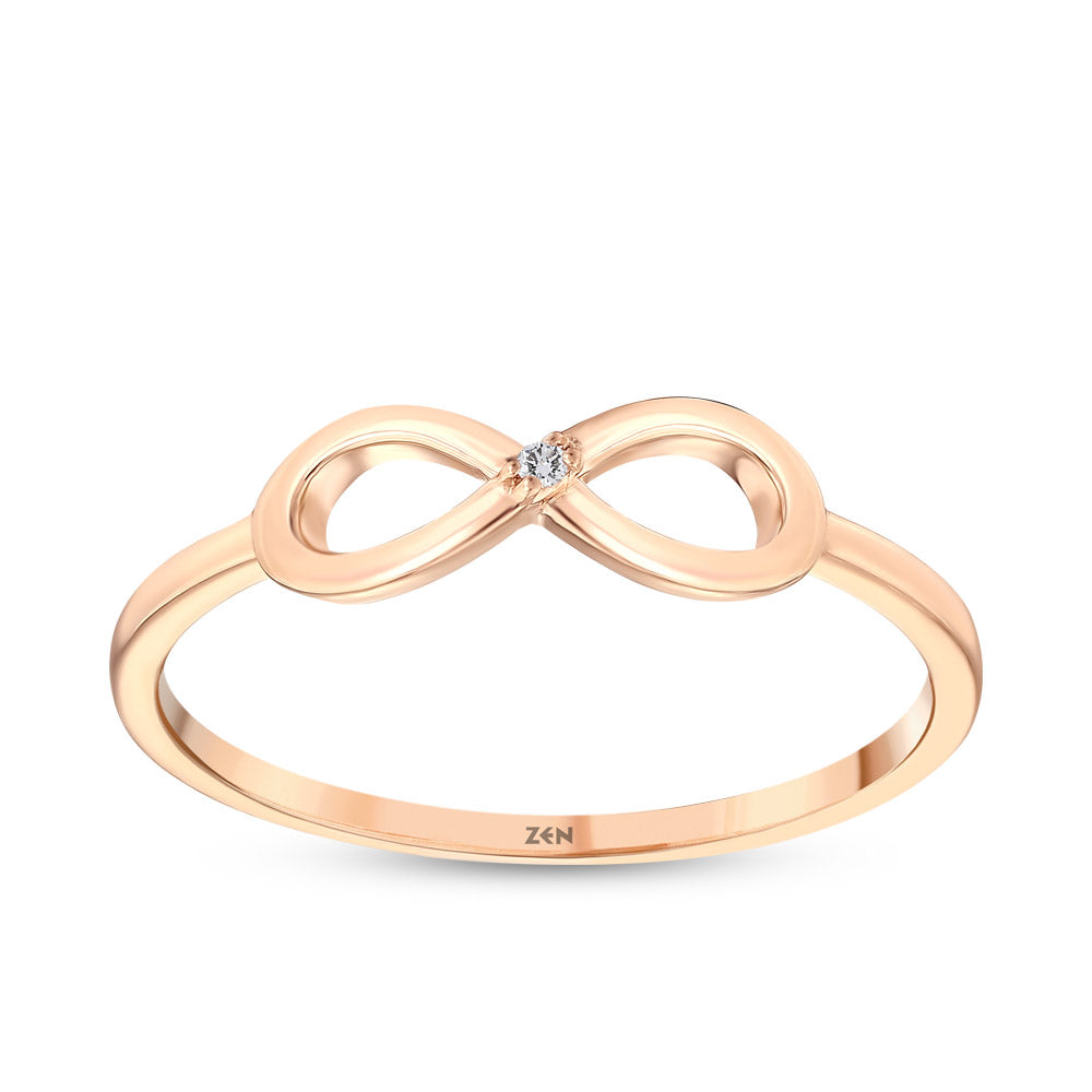 Infinity Diamond Ring