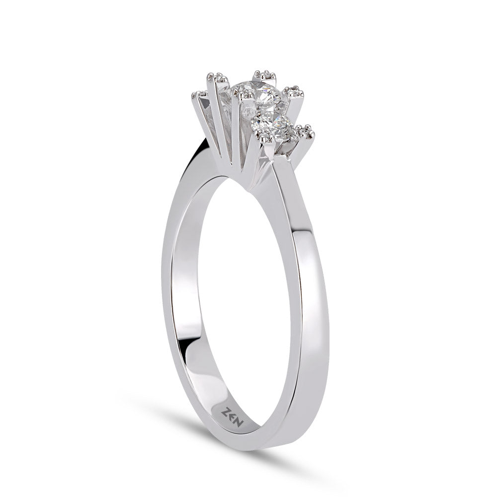 Tria Diamond Ring