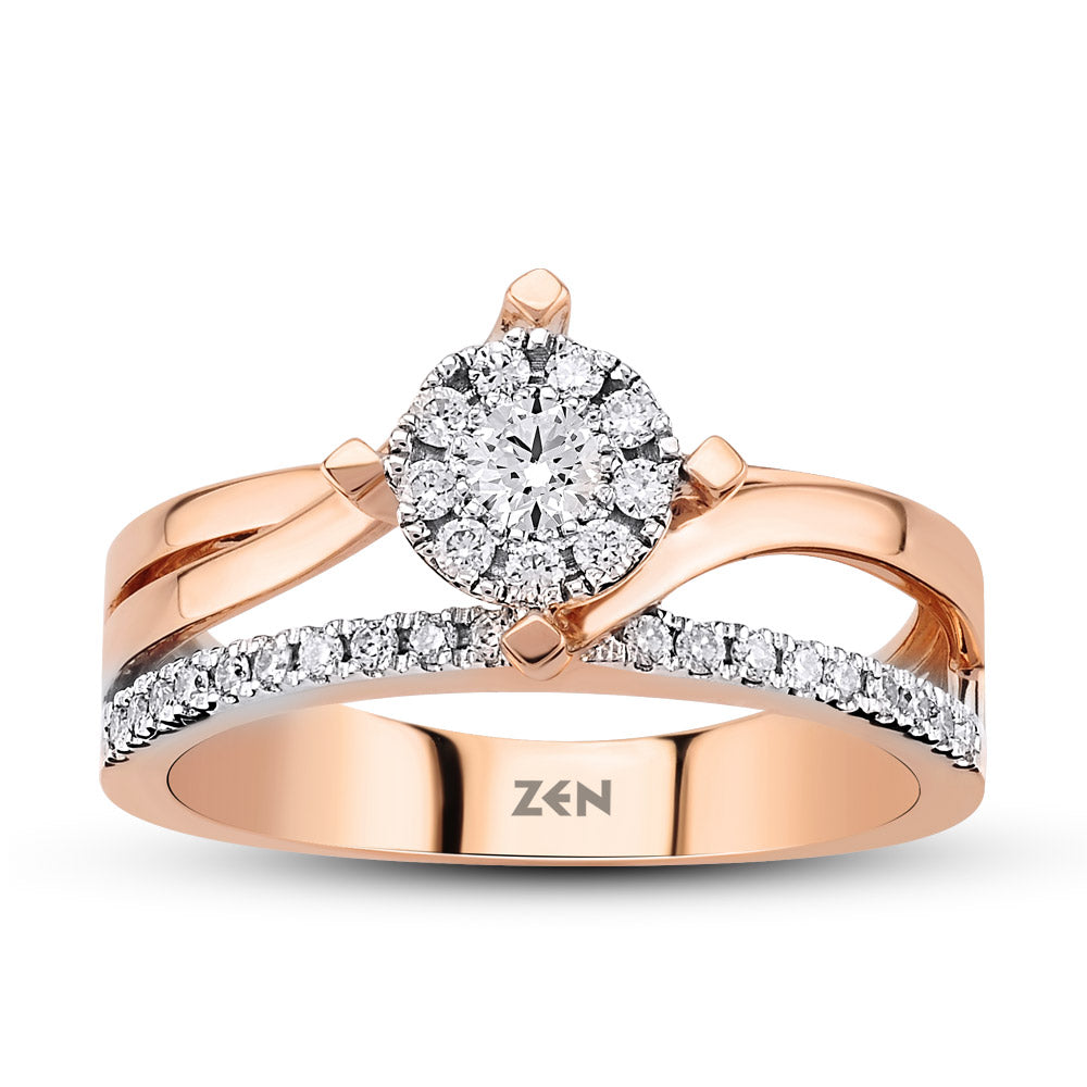 Duet Diamond Ring