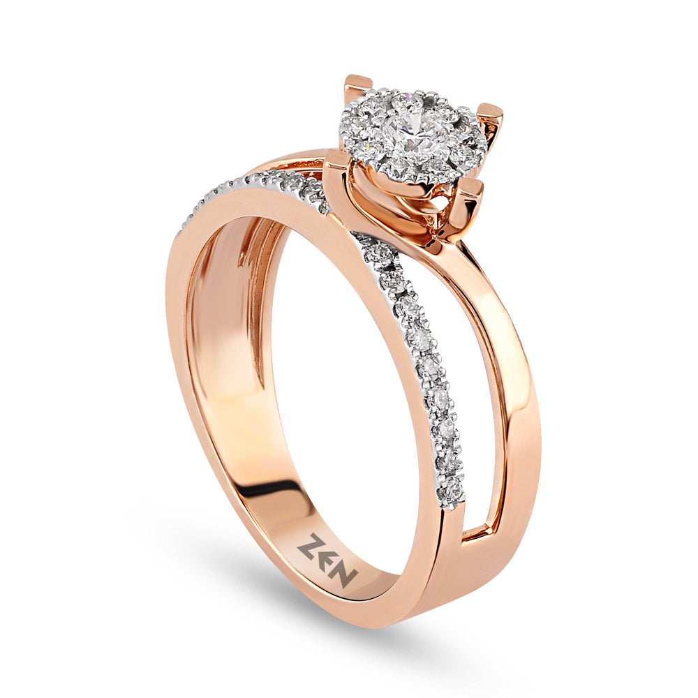 Duet Diamond Ring