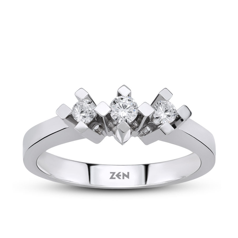 Tria Diamond Ring