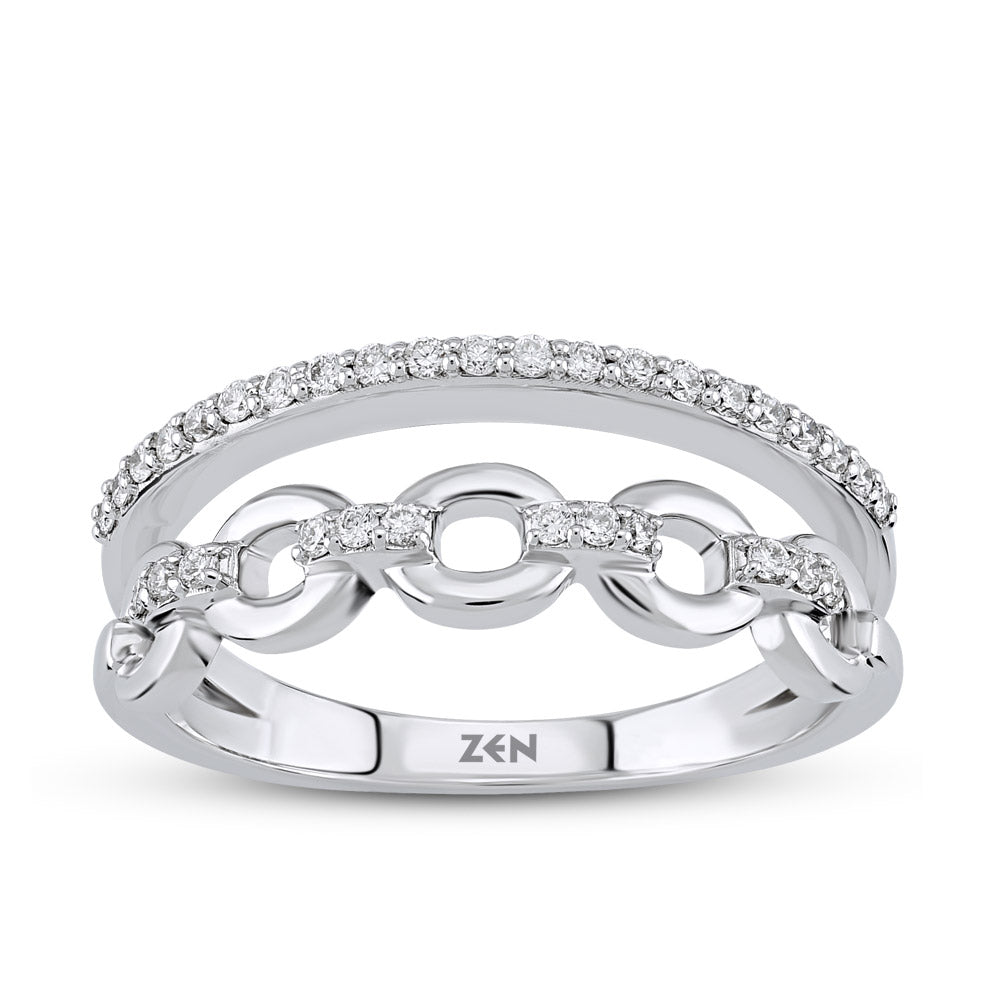 Duet Diamond Ring