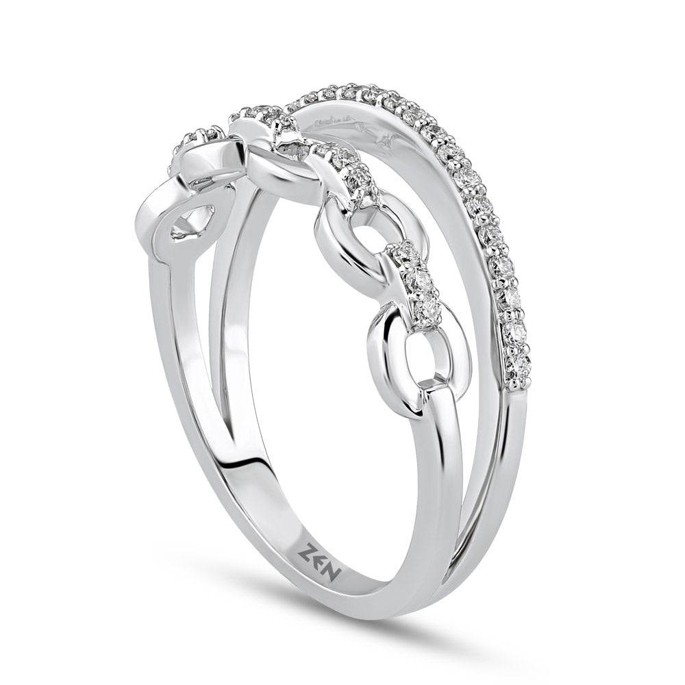 Duet Diamond Ring