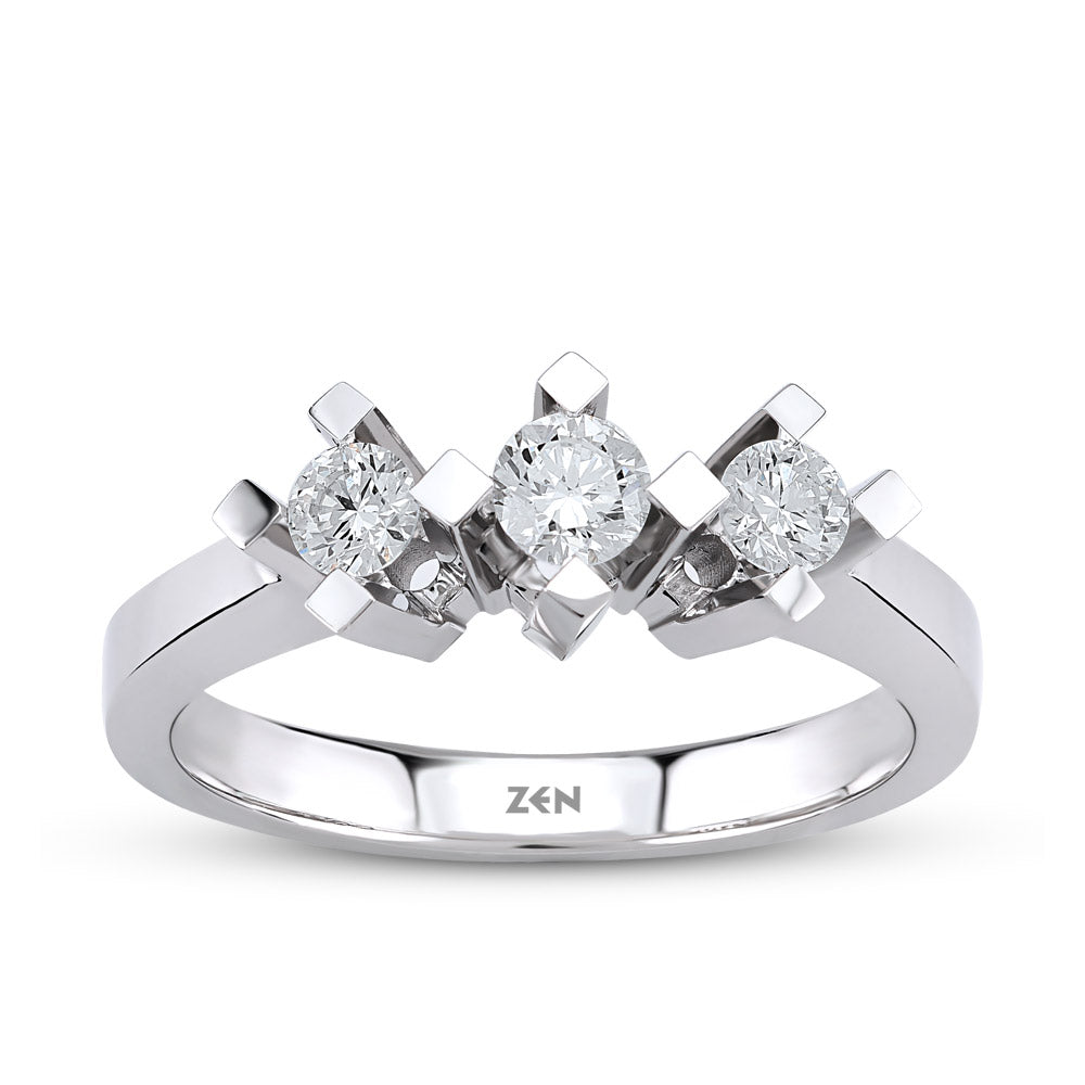 Tria Diamond Ring