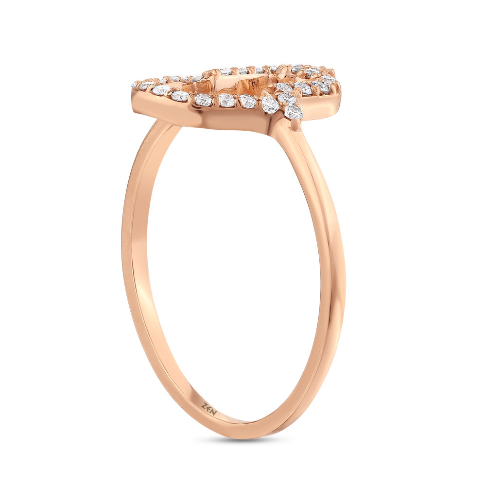 Fatimas Hand Diamond Ring