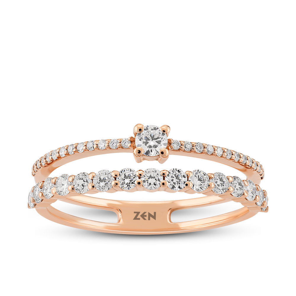 Duet Diamond Ring