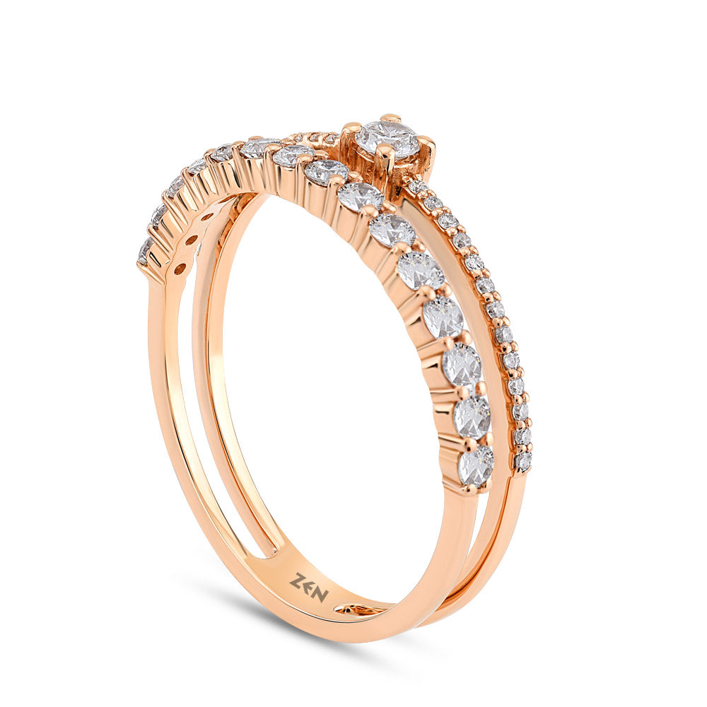Duet Diamond Ring
