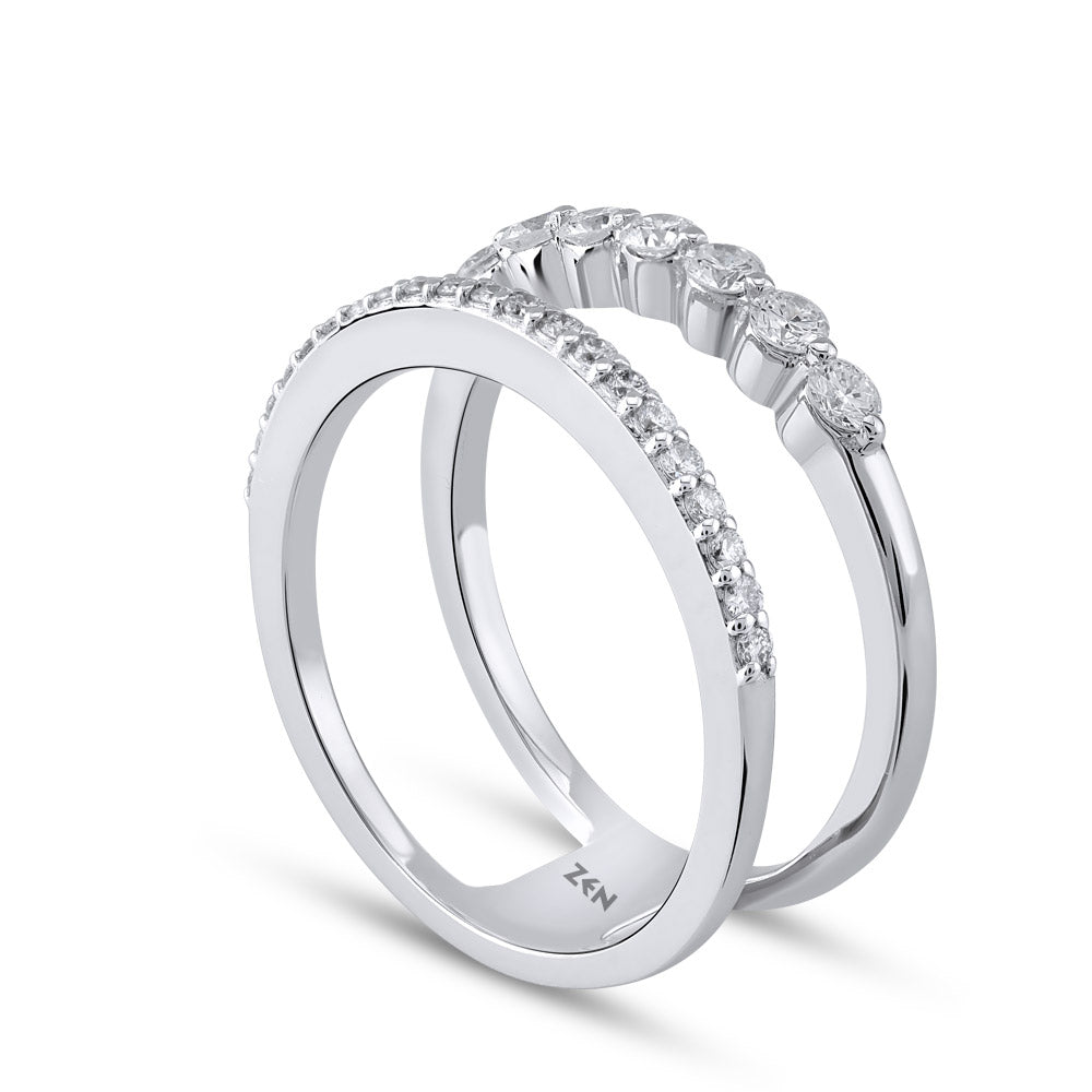 Duet Diamond Ring