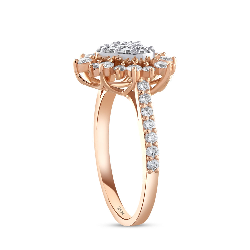 Heart Diamond Ring