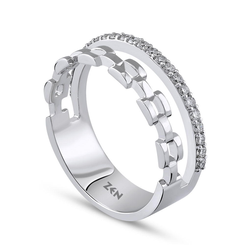 Duet Diamond Ring