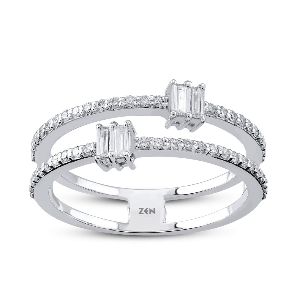 Duet Diamond Ring