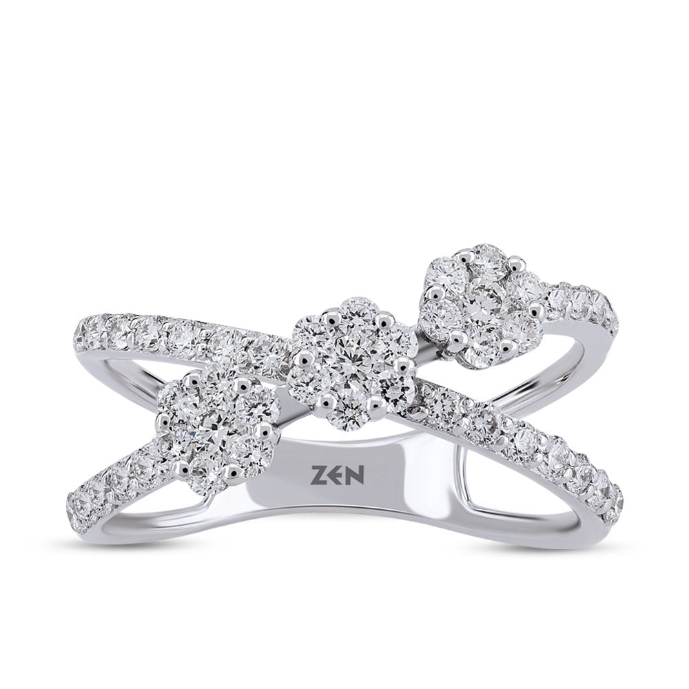 Halo Diamond Ring