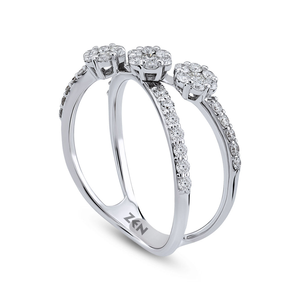 Halo Diamond Ring