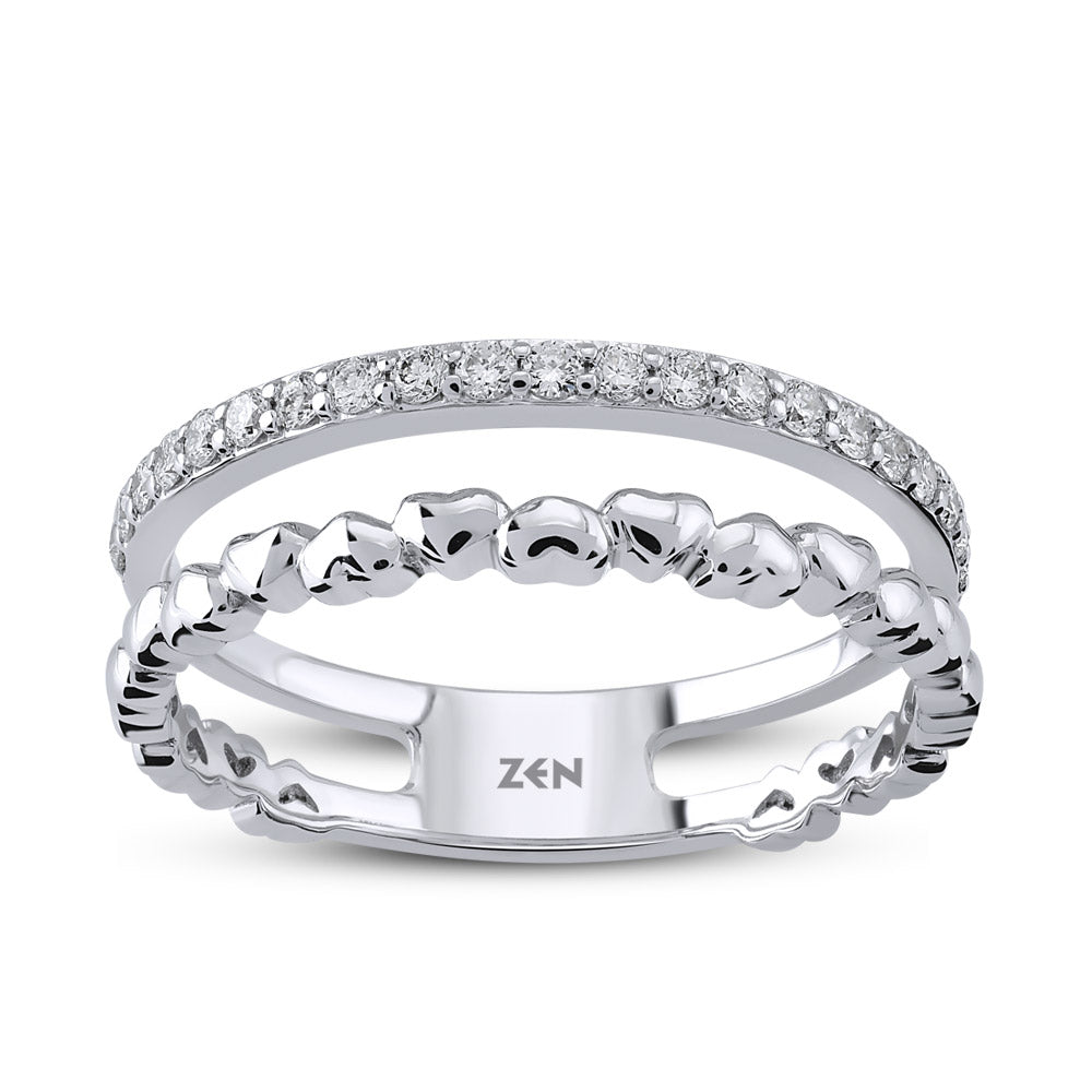 Duet Diamond Ring
