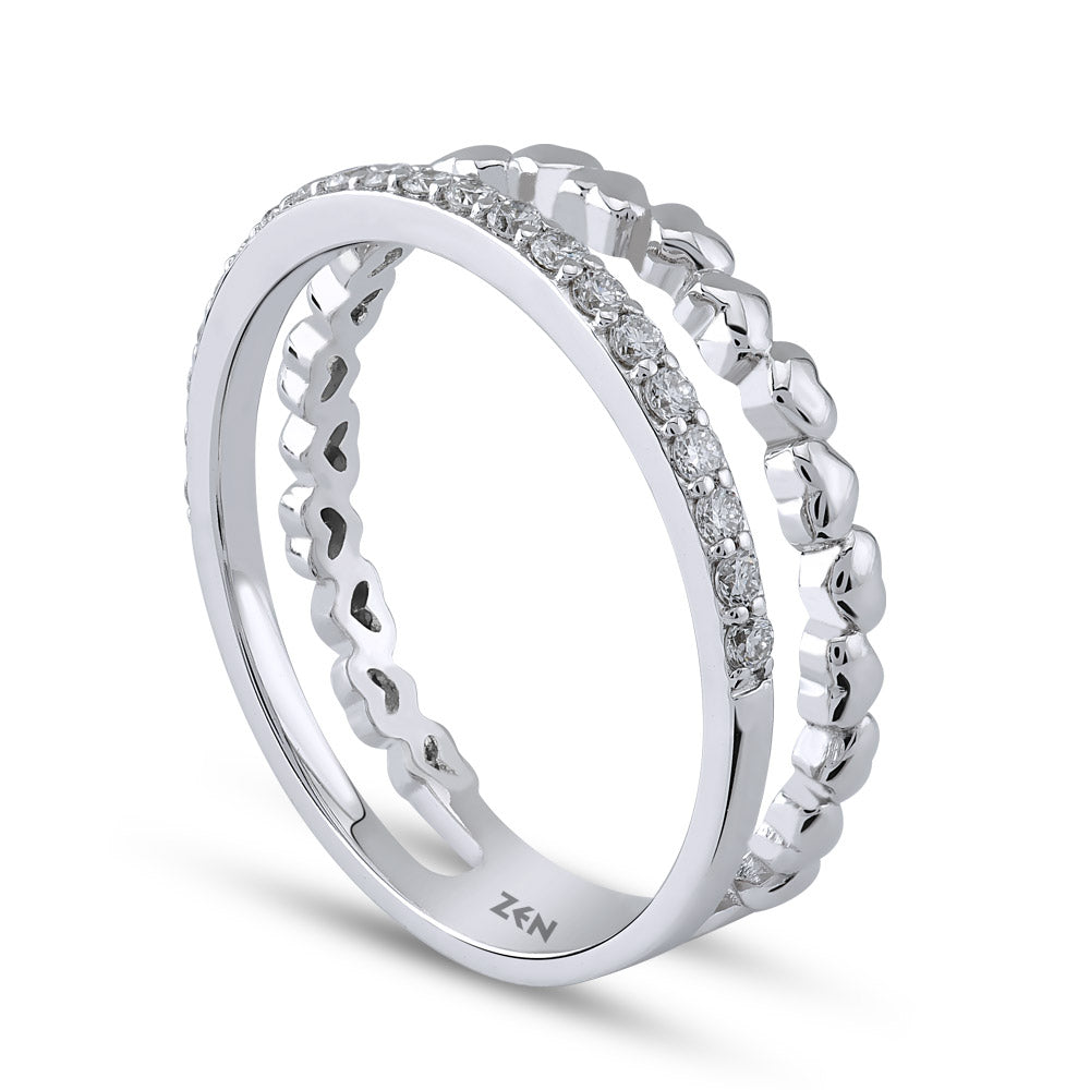Duet Diamond Ring